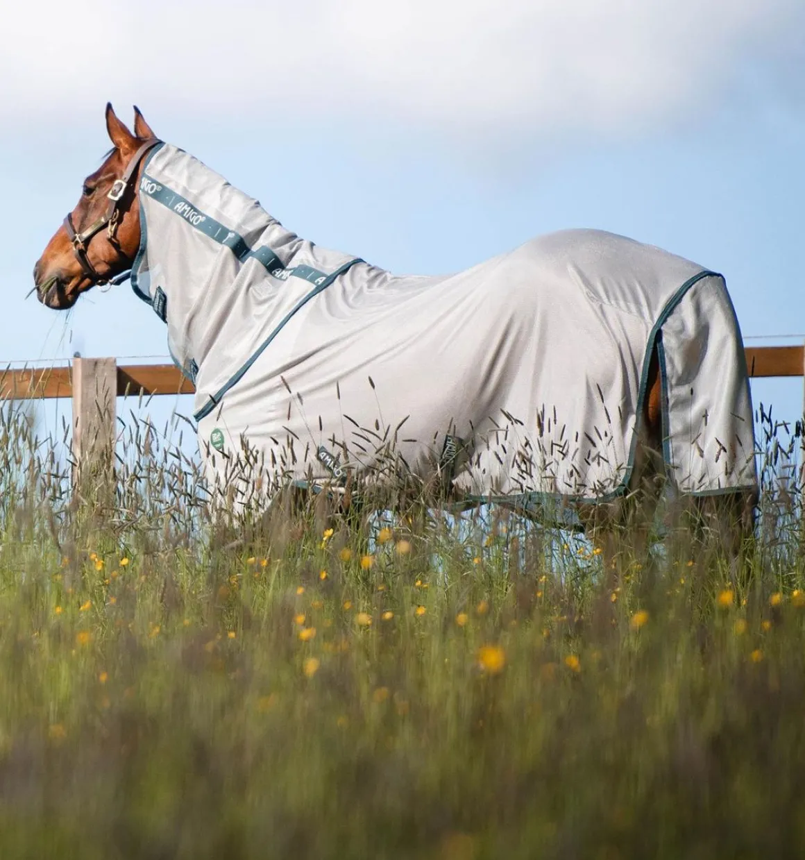 Amigo AmECO Bug Rug Fluedekken med hals