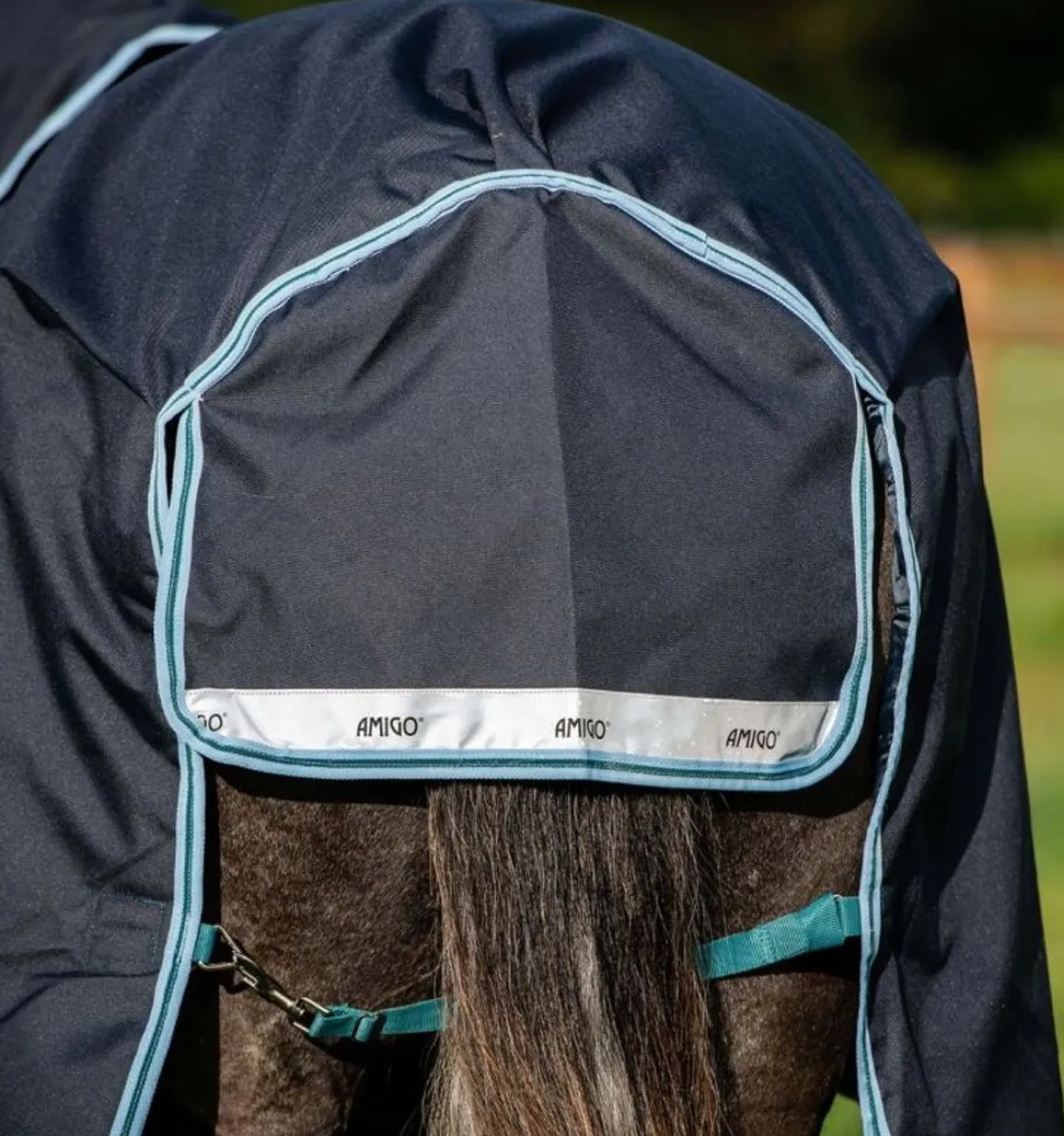 Amigo 1200D Plus 250gr - Navy/Aqua/Turquoise