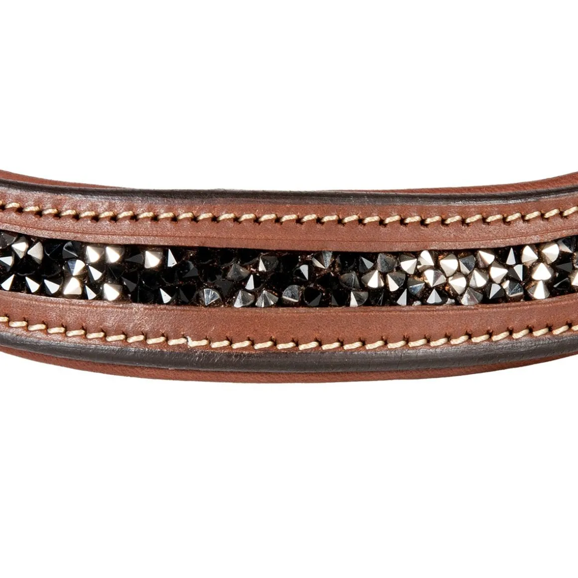 Antarès Precision Crystal pannebånd svart glitter