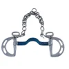 Harmony kimblewick med port og Blue Steel munndel - 12mm tykkels
