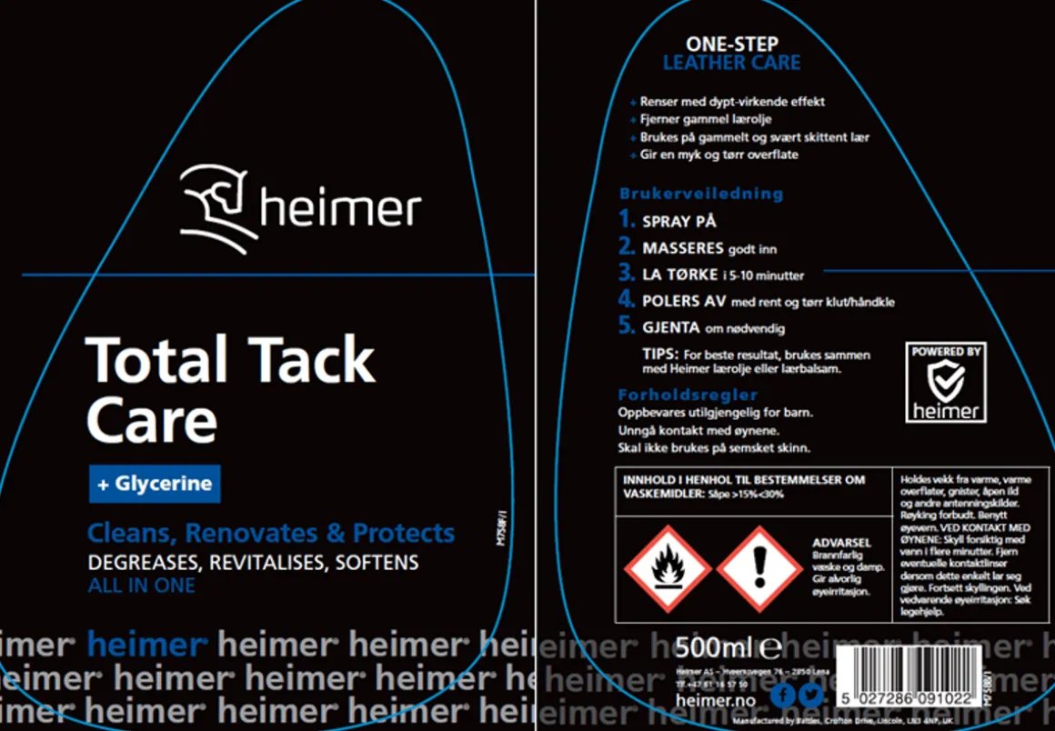 Heimer Total Tack Care - lærsåpe