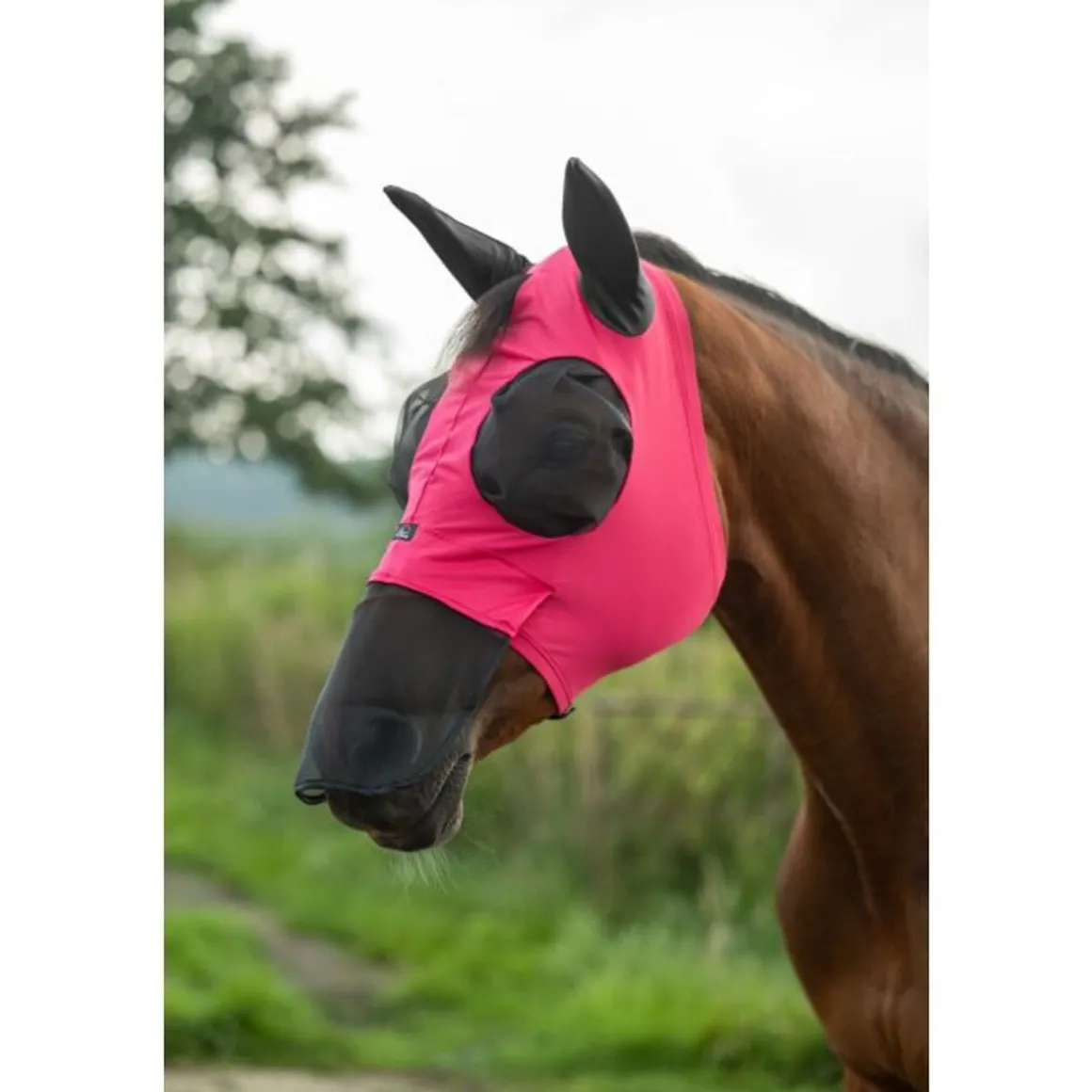 HKM Elastisk Fluemaske m/nesebeskytter - Flere farger
