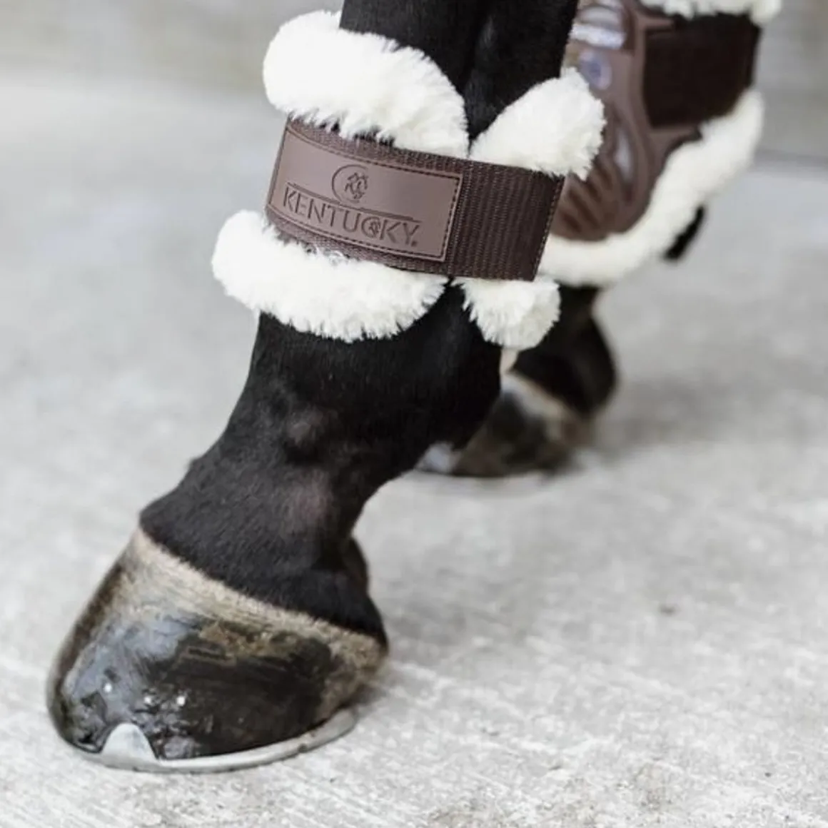 Kentucky Vegan Sheepskin Young Horse Fetlock Boots