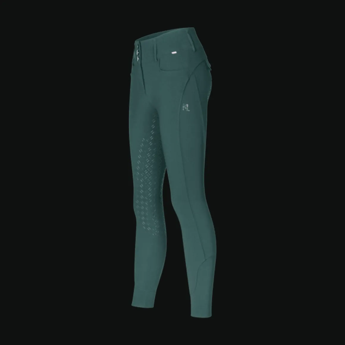 KLKimi Fullgrip Ridebukse - Green June Bug