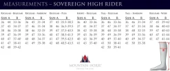 Mountain Horse Sovereign High Rider Sort