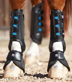Premier Equine Air Cooled Original Eventing Boots Bak