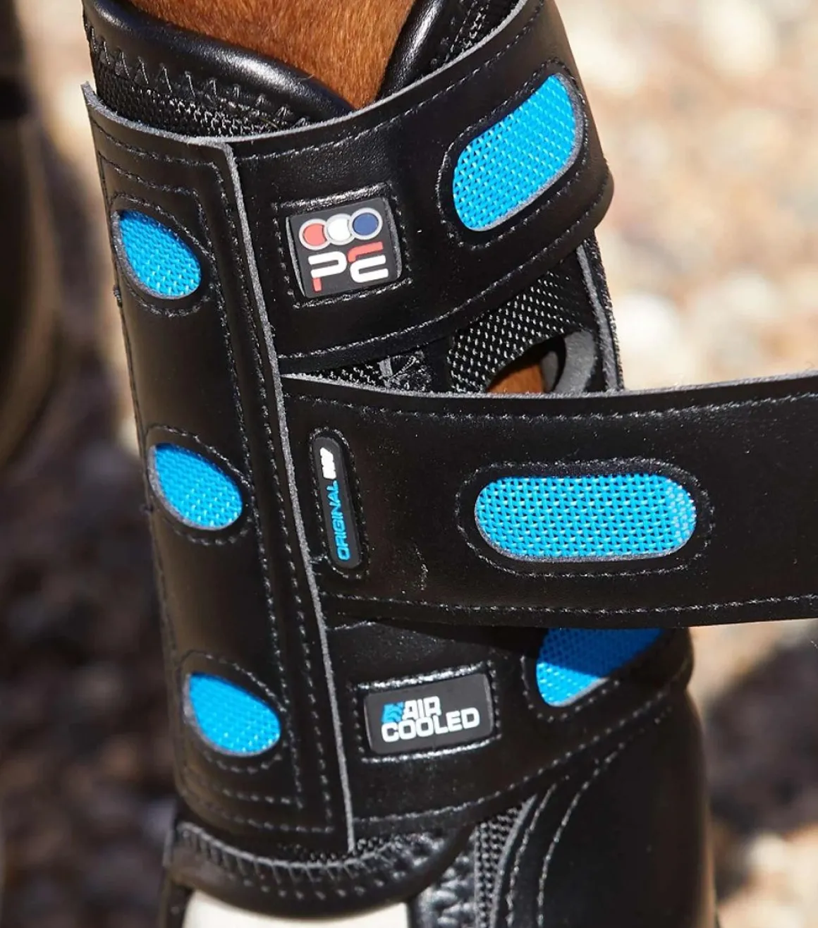 Premier Equine Air Cooled Original Eventing Boots Bak