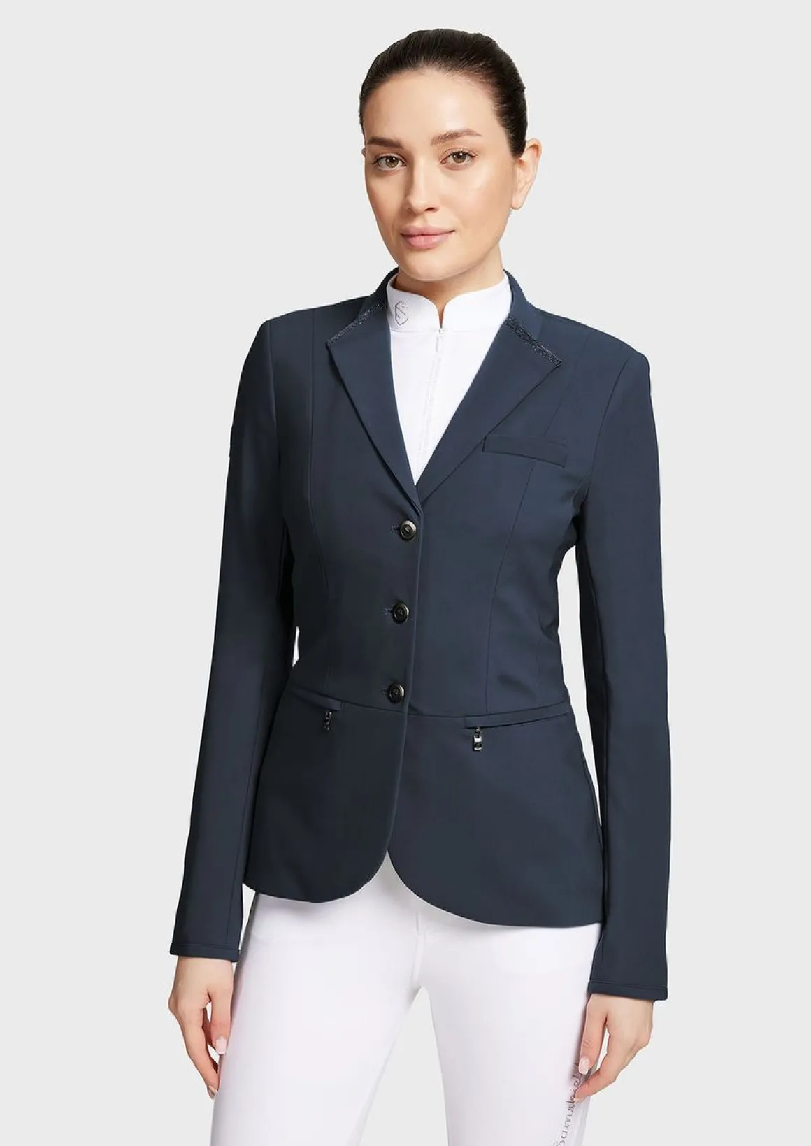 Samshield Victorine Crystal Fabric Stevnejakke - Navy