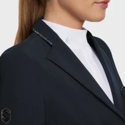 SS25 Samshield Victorine Crystal Fabric - Navy