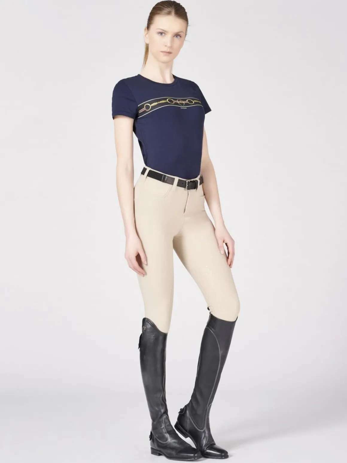 Vestrum Syracuse TK Ridebukser Kne Grip Beige