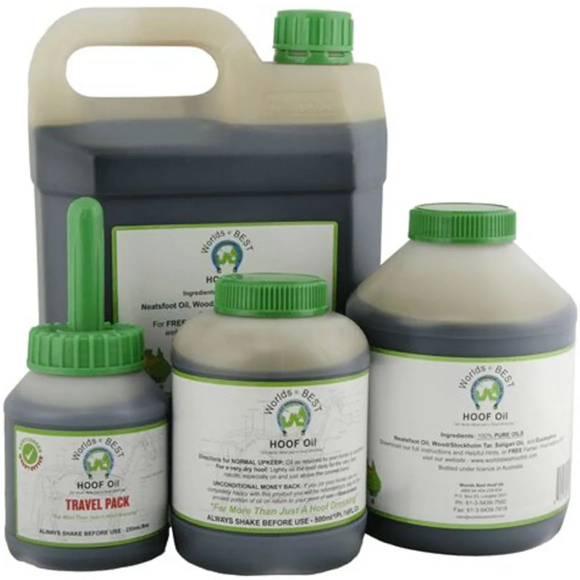 Worlds Best Hoof Oil - 1 liter